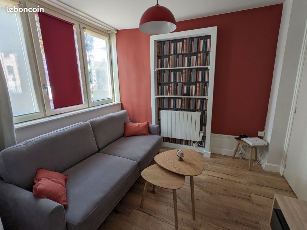Meublé tout équipé 40m2 centre ville avec extérieur (image 1)