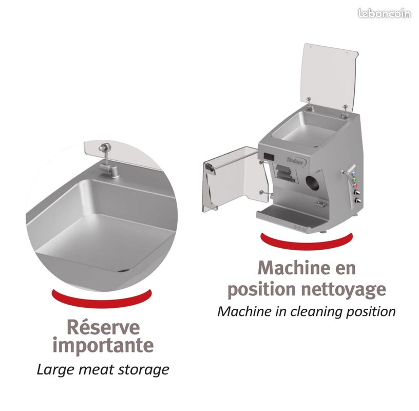 PROMO HACHOIR RÉFRIGÉRÉ PROFESSIONNEL DADAUX – Haut Gamme SETNA Idéal Boucherie, Charcuterie, Traiteur & Restauration (image 3)