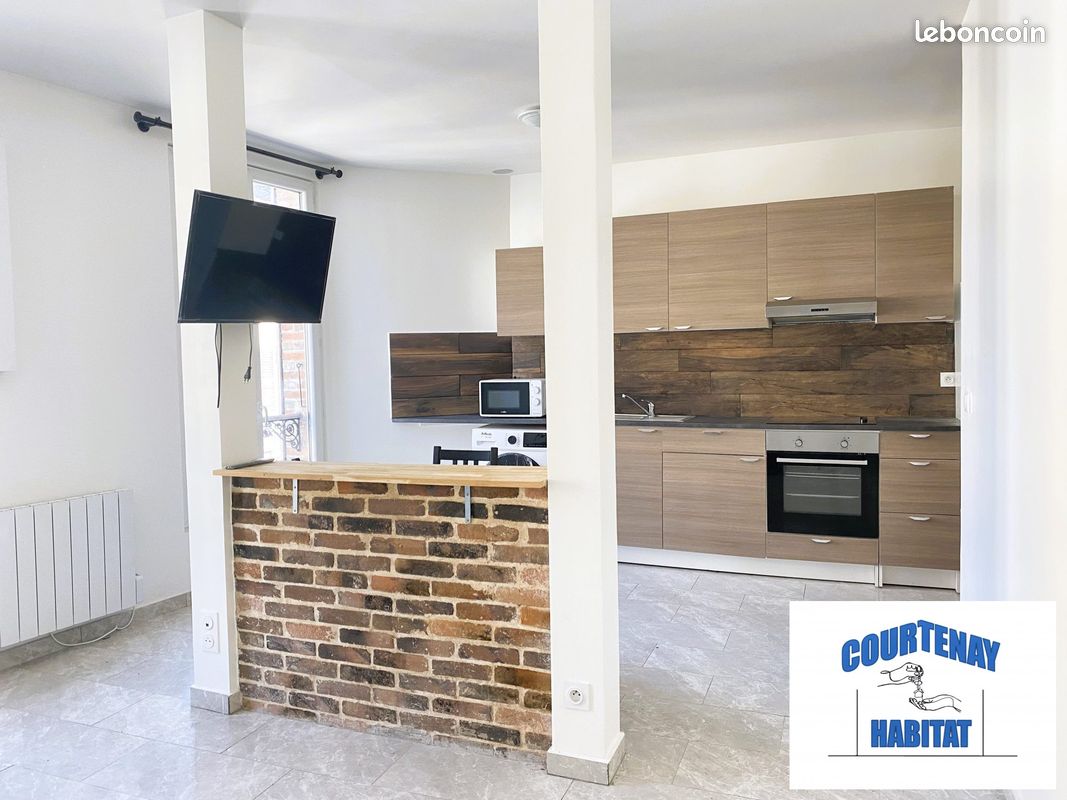 Appartement 2 pièces 37 m² · à Courtenay · 37 m² · 460 €/mois