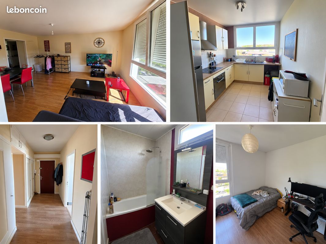 Appartement 4 pièces 71 m² · à Hérouville-Saint-Clair · 71 m² · 158 000 €