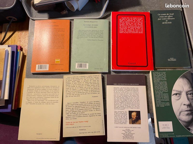 Lot COLLECTOR LIVRES LITTÉRATURES HORS COMMERCE ÉDITEUR DIFFÉRENTS (image 2)