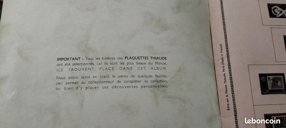 Album collecteur de timbres (image 2)