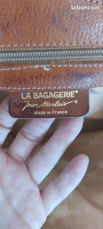 Grand sac de voyage en cuir vintage La Bagag (image 10)