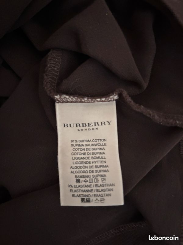 Chemise marque luxe Burberry (image 4)