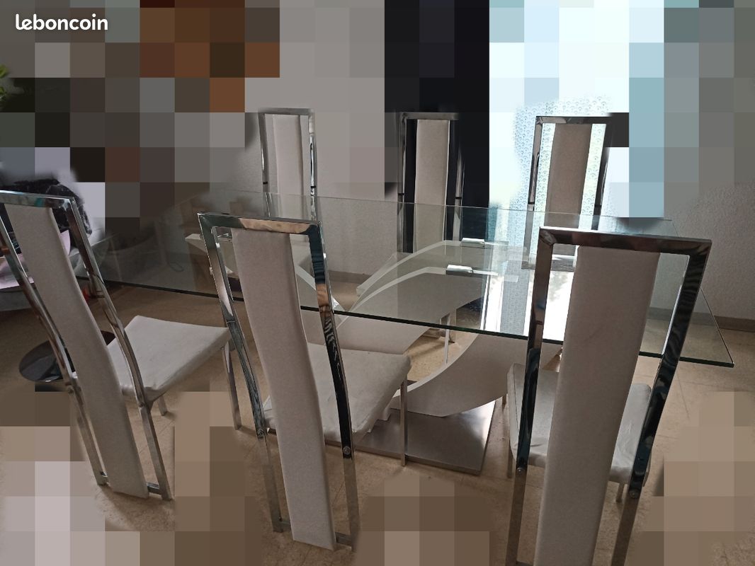 Table en verre (image 3)