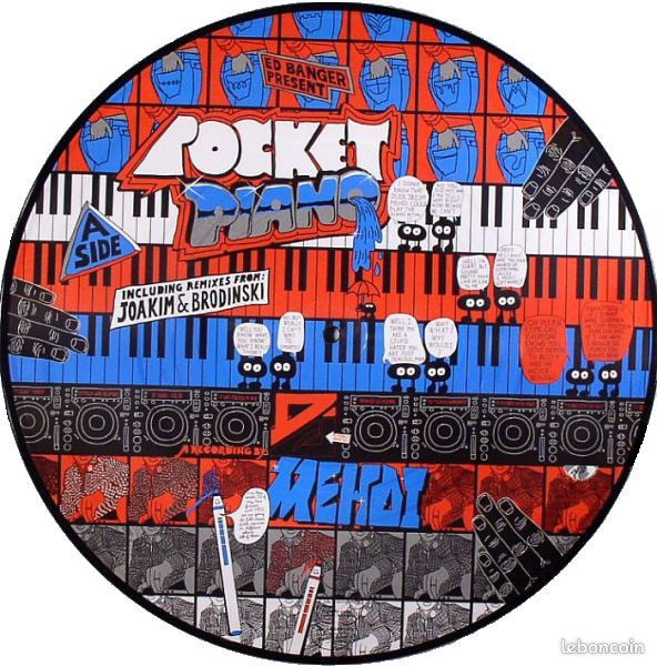 Vinyle - DJ MEHDI - Pocket Piano (image 2)