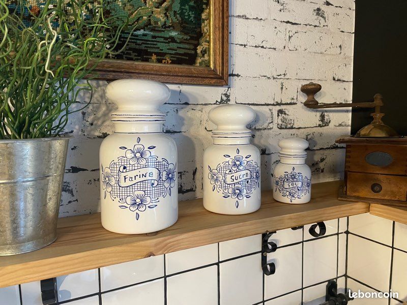 3 pots à condiments E.BORRE VIELMUR (image 1)