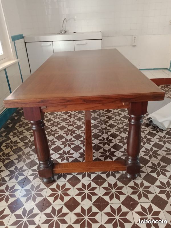 Table de cuisine de ferme (image 3)