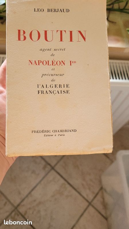 Boutin agent secret de Napoléon 1er (image 1)