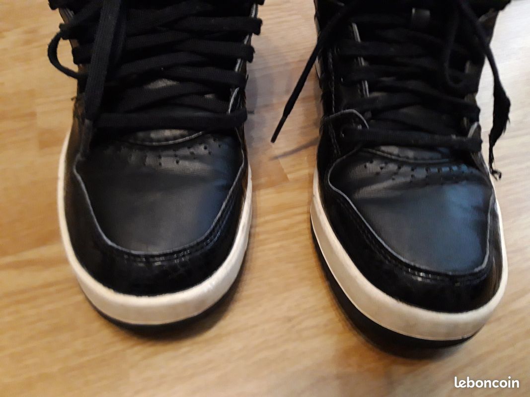 Basket Montante Femme Noire/Dorée ADIDAS Pointure 38 2/3 TRES BON ETAT (image 6)