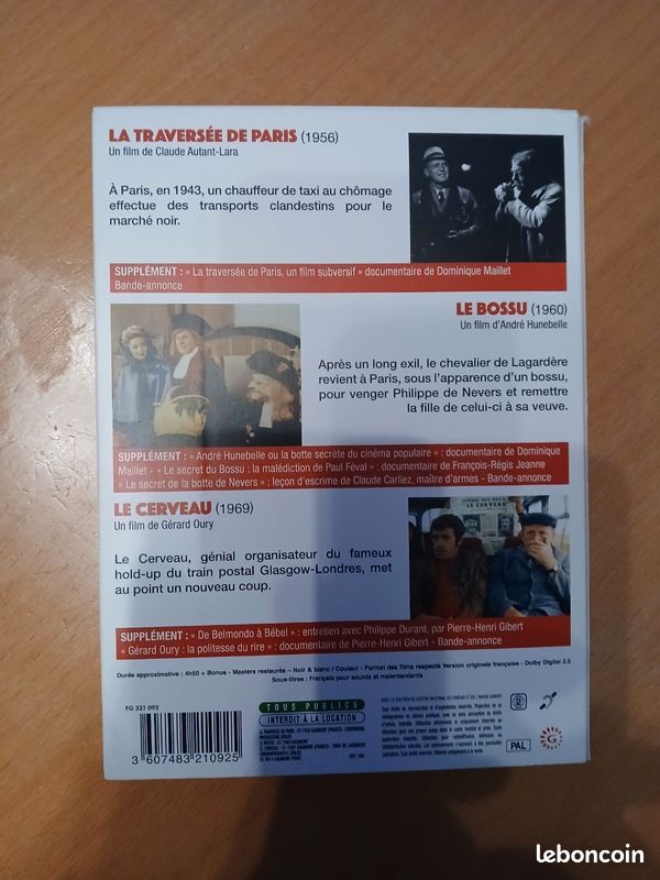 Bourvil 3 films en DVD (image 2)