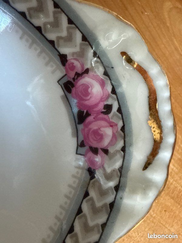 Service ancien en porcelaine de Limoges BR (image 7)