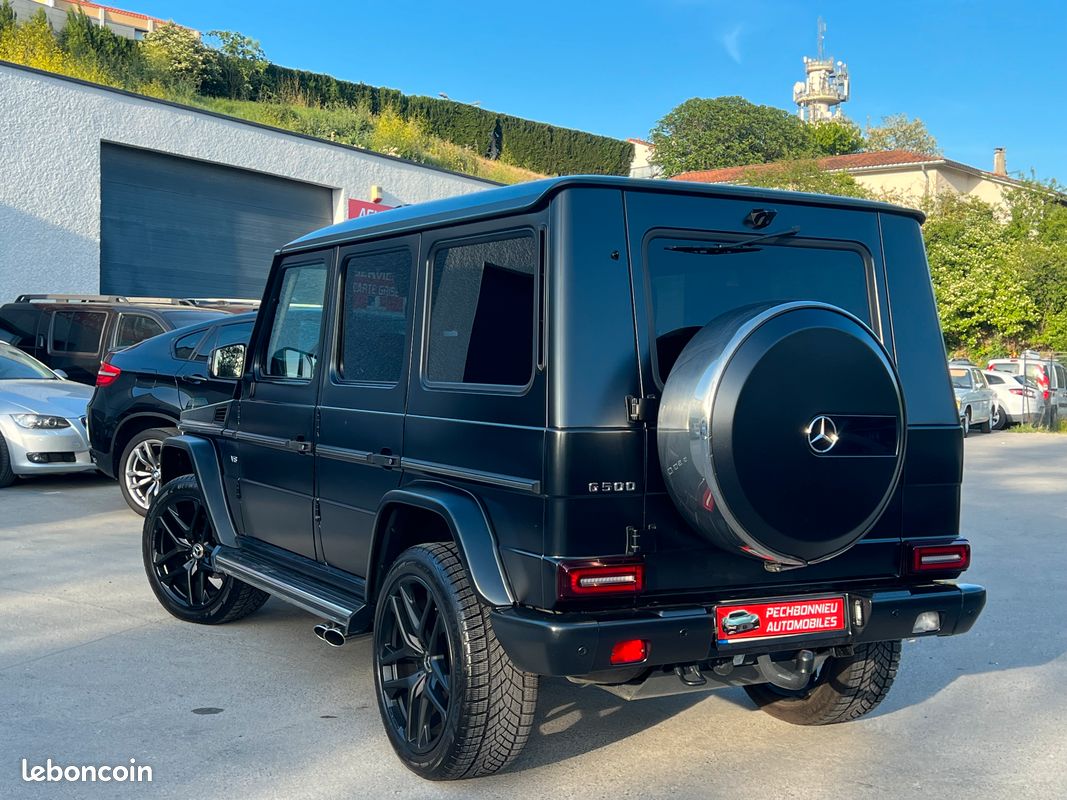 Magnifique MERCEDES CLASSE G V8 / Designo Noir Mat / Pack Carbon / Configuration AMG / TOIT OUVRANT (image 2)