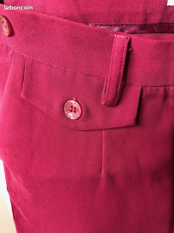 Pantalon fuchsia (image 5)