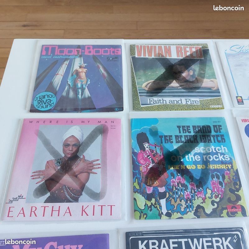 Lot de 3 vinyles 45 Tours (image 3)