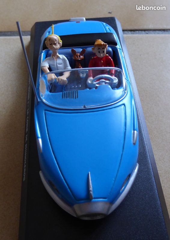 Les voitures de SPIROU et Fantasio: 1/43è Turbot 2 Les voitures de SPIROU et Fantasio: 1/43è Turbot 2