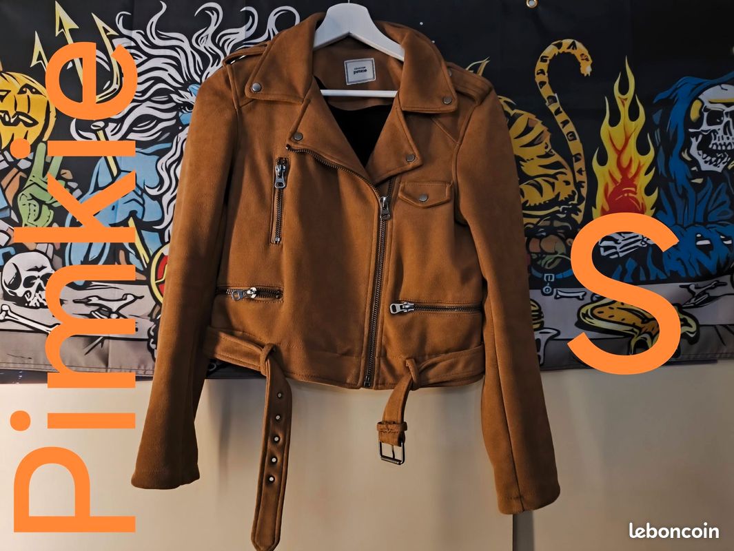Veste Perfecto suedine,effet daim Pimkie S 20e Vêtements