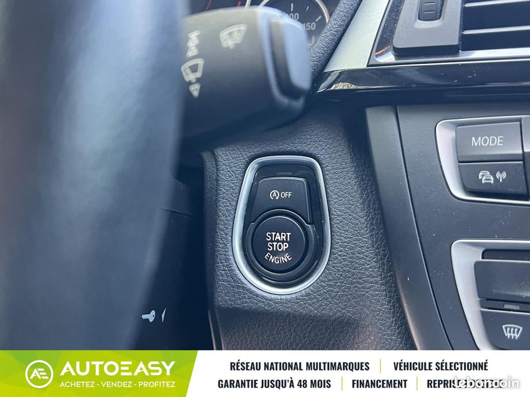BMW Série 3 F30 318d 143 BVA Sport / GPS / Radars AR / Entretien à Jour (image 24)