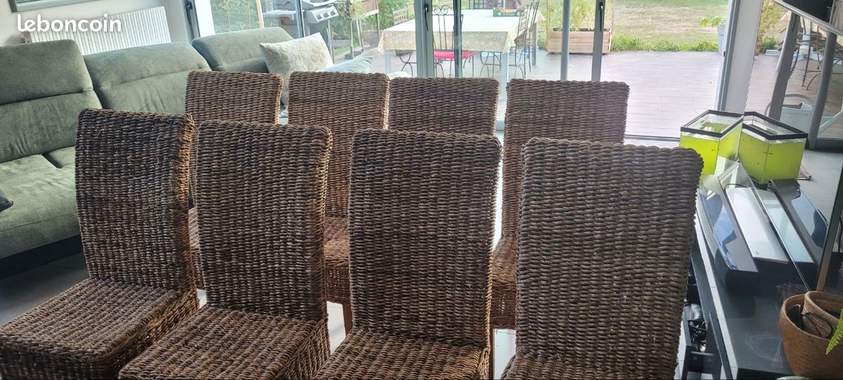 Vends 4 chaises " cordes" , (image 6)