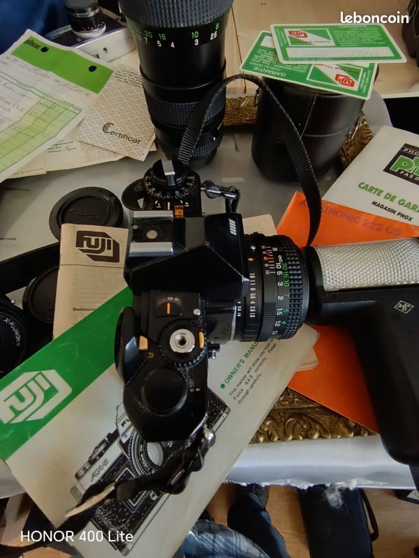 Fujica ax5+3 objectifs (image 8)