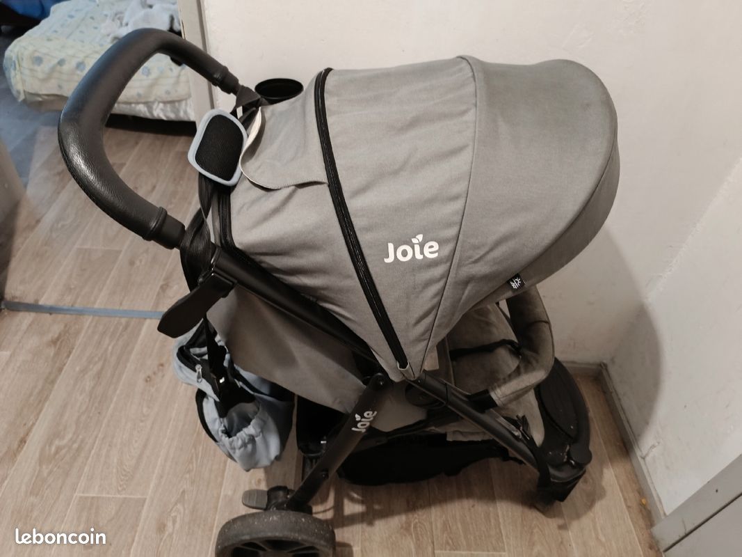 Lit parapluie+poussette+ jouer enfant et lot nounours (image 9)