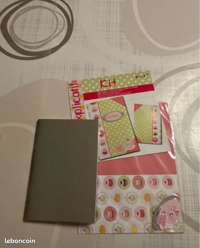 Kit pour faire une couverture de carnet (image 4)