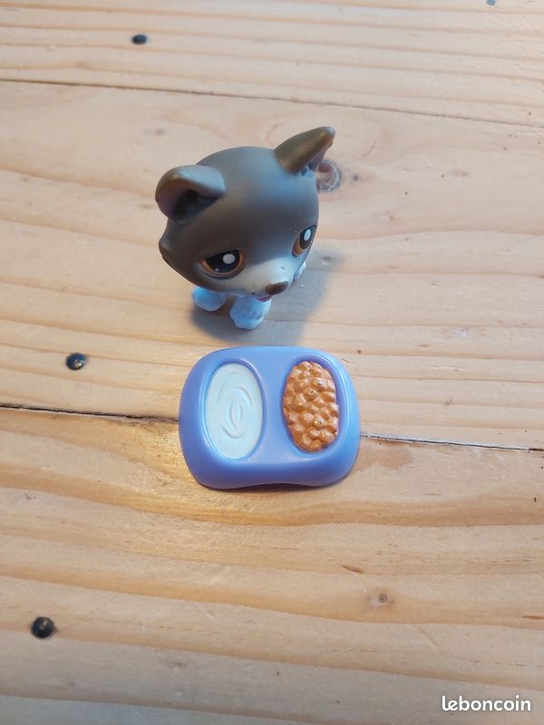 Figurine Husky 174 – Petshop Hasbro – Occasion – Collection Littlest Pet Shop