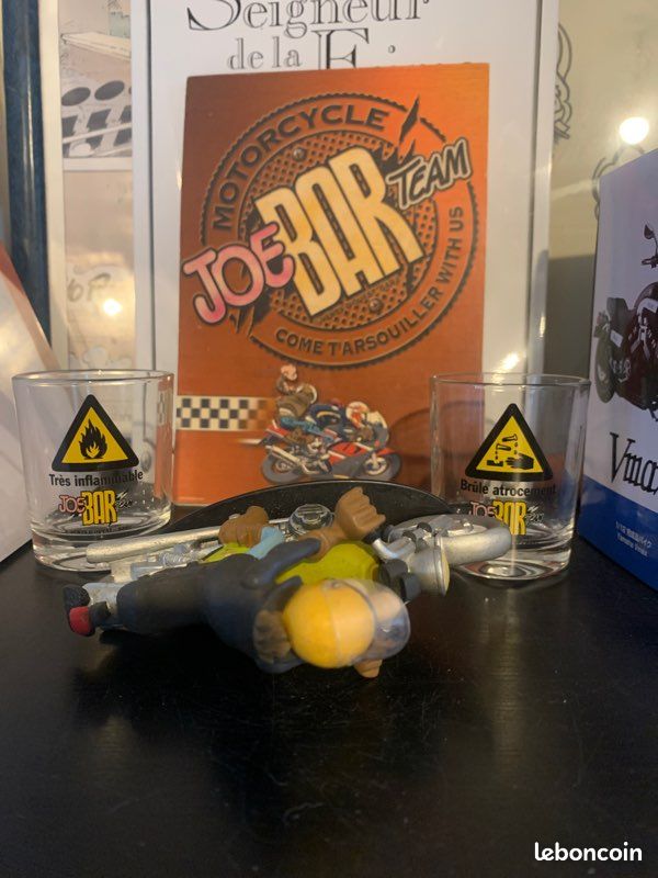 Figurine Résine Joe Bar Team Moto Guzzi 750 V7 Sport 1/18 Vents D'Ouest