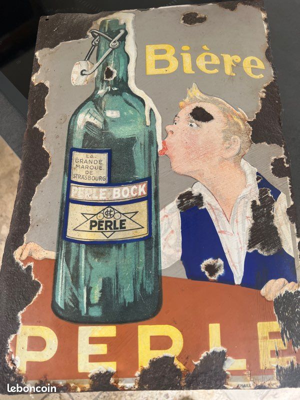 ANCIENNE PLAQUE ÉMAILLÉE publicitaire Savon lessive SAP lave linge soie