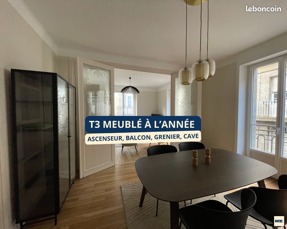 Appartement 3 pièces 75 m² · à Saint-Malo · 75 m² · 995 €