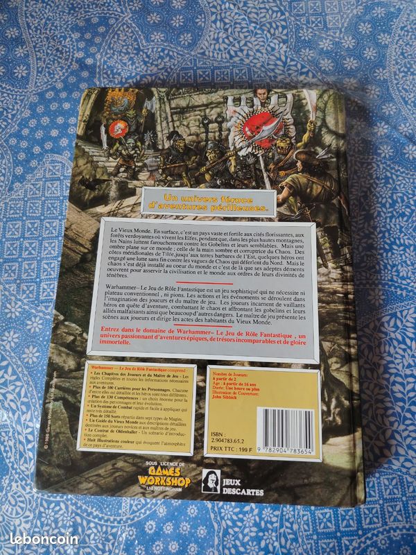 Warhammer livre jdr (image 5)