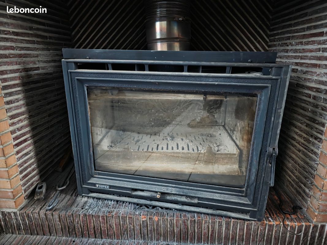 Grille De Fond Pivotante Godin Modèle 3726 Pour Décendrage - Fonte Neuve - Petit Ovale
