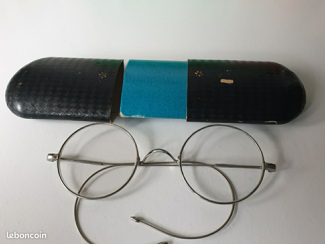Ancienne Paire De Lunettes De Vue Avec étui - Collection - Marque Niort - Occasion Correcte