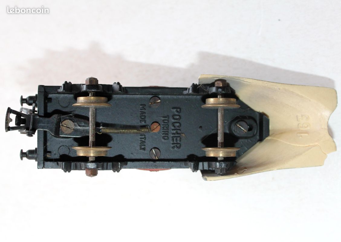 Pocher 303 Wagon Grue Italie 12T - Échelle Ho 1/87 - Vintage