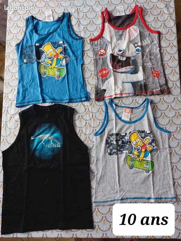 T-shirt Manches Longues Fantaisie Garcon Mode Pas Cher, Vetement Enfant