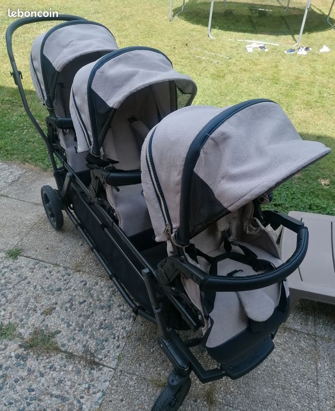 Poussette triple Peg Perego (image 1)