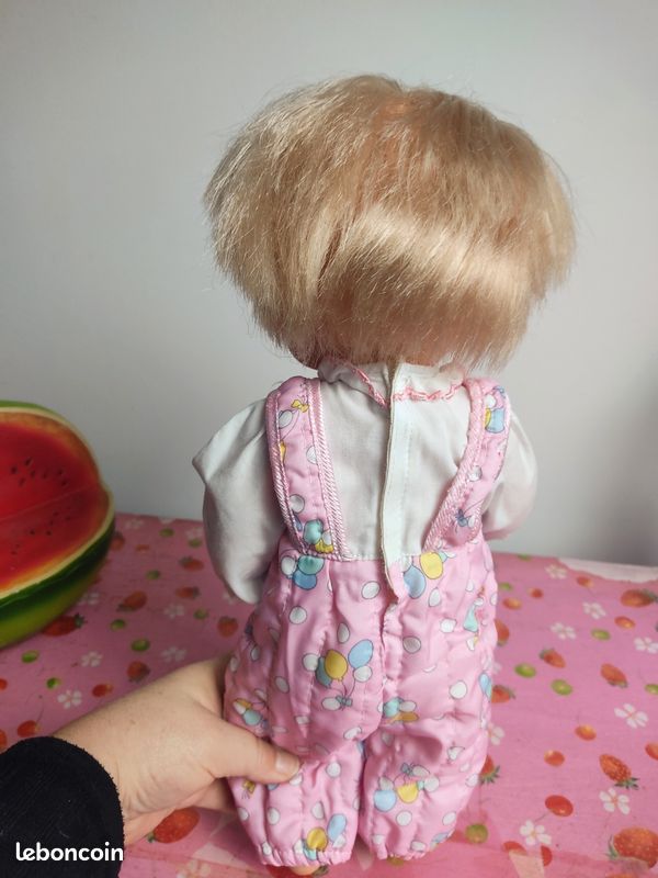 Poupon Baigneur Kader Vintage – Neuf, 25 Cm, Fabrication Hong Kong, Baby Doll