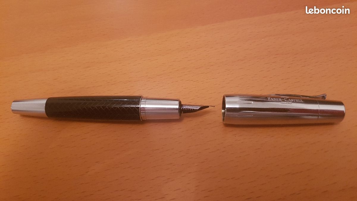 Stylo plume Faber Castell en résine précieuse E-motion (image 2)