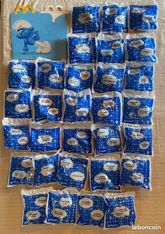 Stock en Bulle - Schtroumpfs (Les) Figurine Réf: Mc Donald's 2018 - 46
