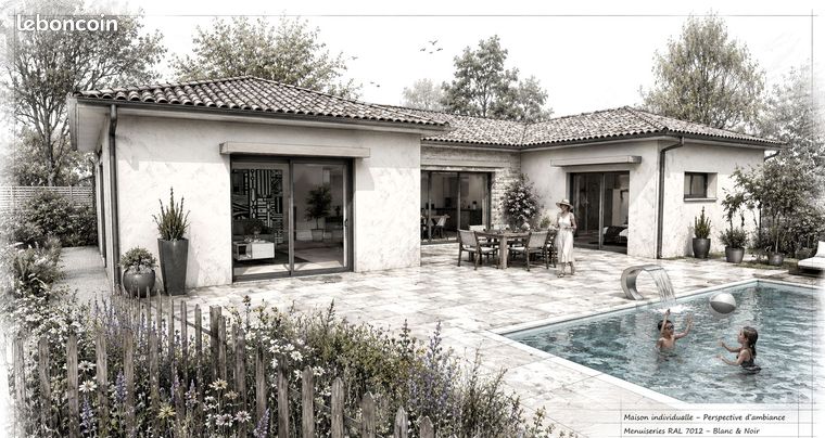 Projet de construction d'une maison 95 m² avec terrain à MANZIAT (01)