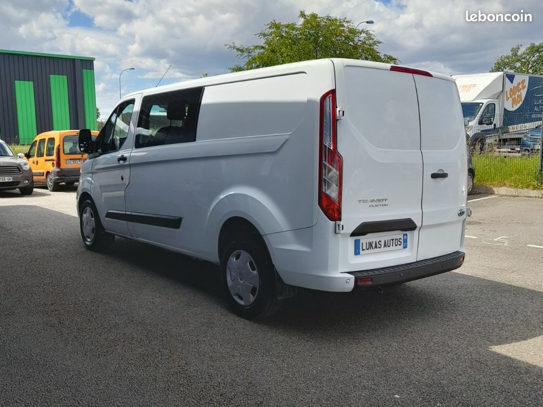 Ford transit custom cabine approfondie 6 places l2h1 130cv trend business prix 18000 euros ht (image 6)