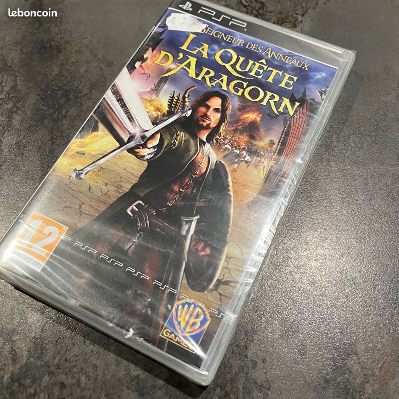 Jeu PSP La Quête D'Aragorn - Sony, Pour PSP 3000 Slim Lite, Bon état
