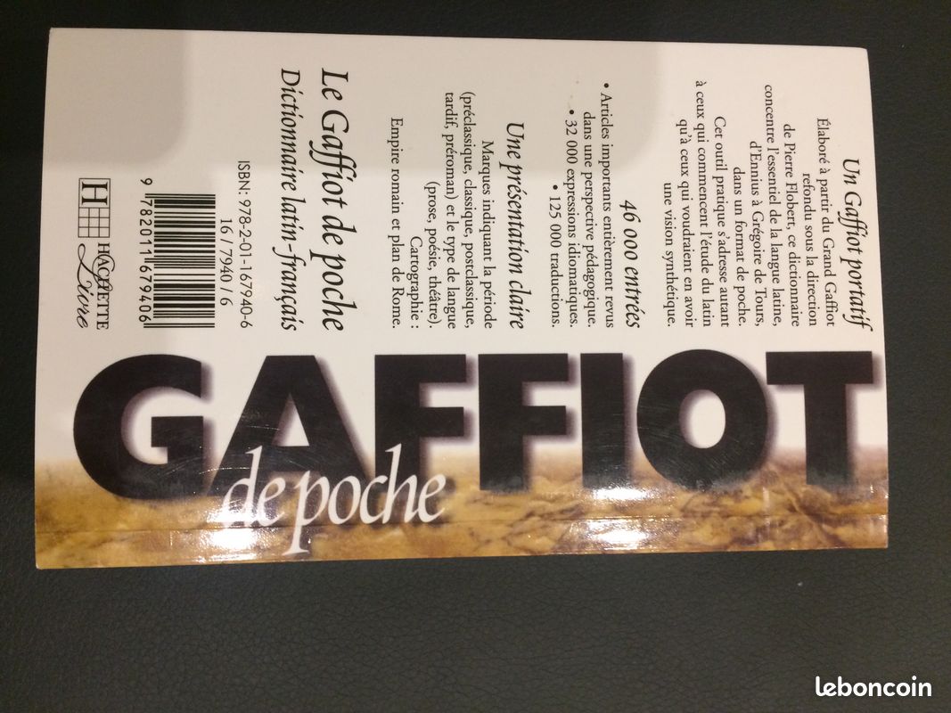 Dictionnaire latin Gaffiot (image 2)