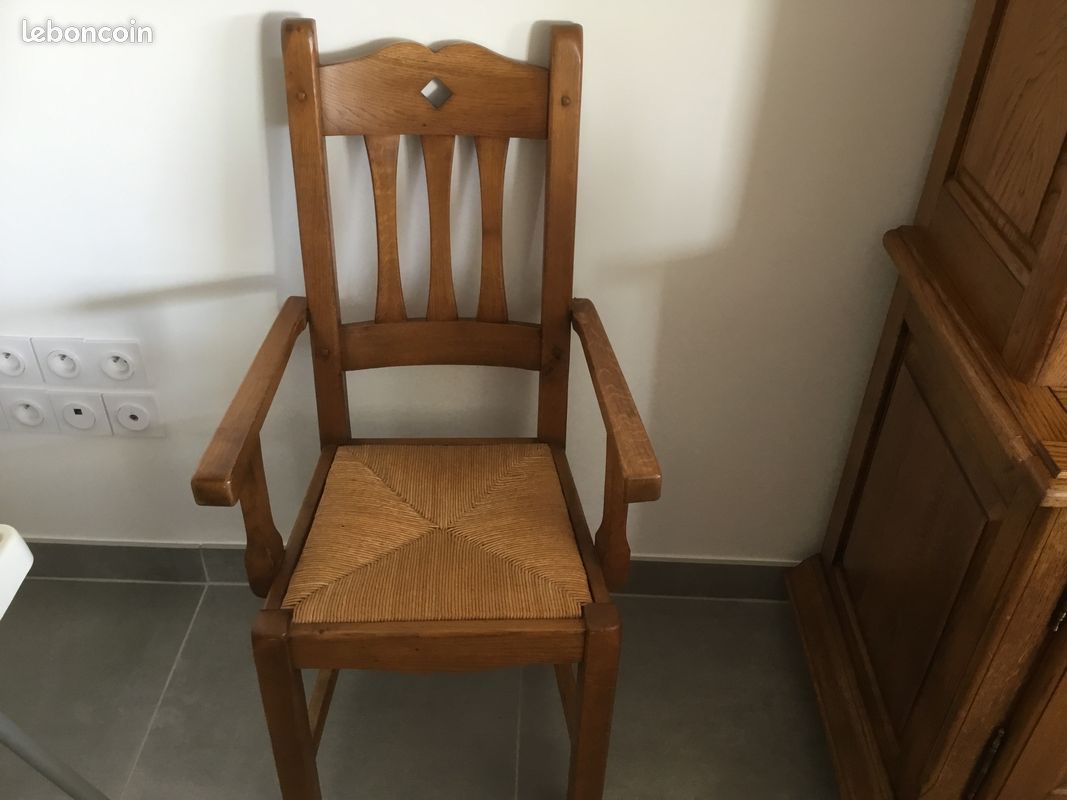 Fauteuil bois (image 1)