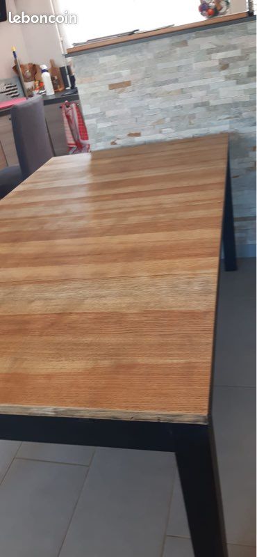 Table Ikea à rallonge L 175 + 45 x2 (Larg 95) (image 4)