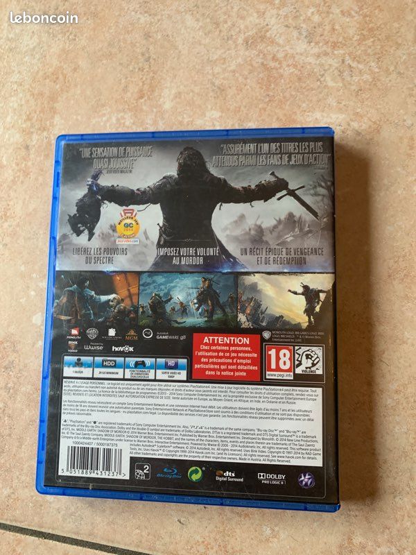 1 jeux de Ps4 (image 2)