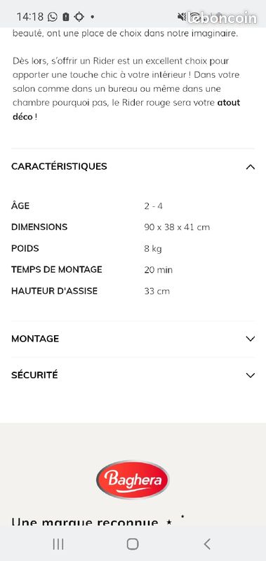 Porteur voiture Baghera (image 9)