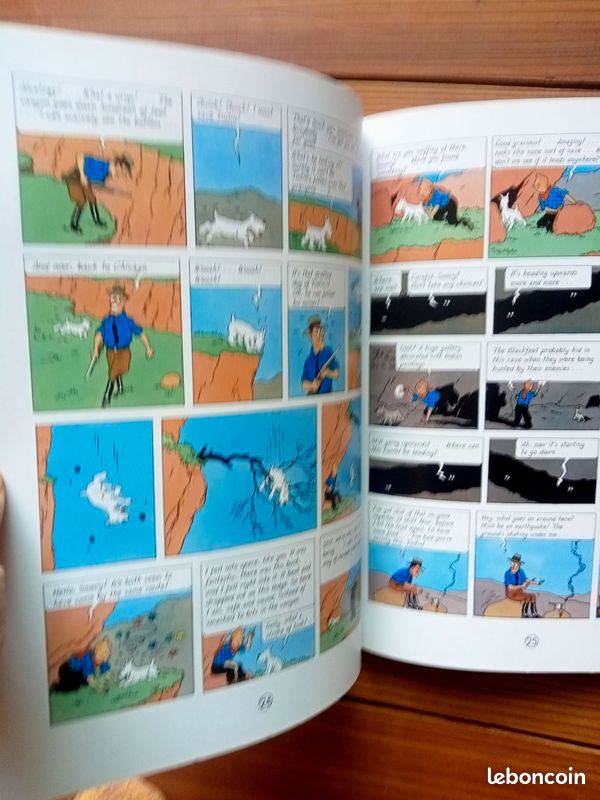 Lot 4 tintin anglais (image 3)
