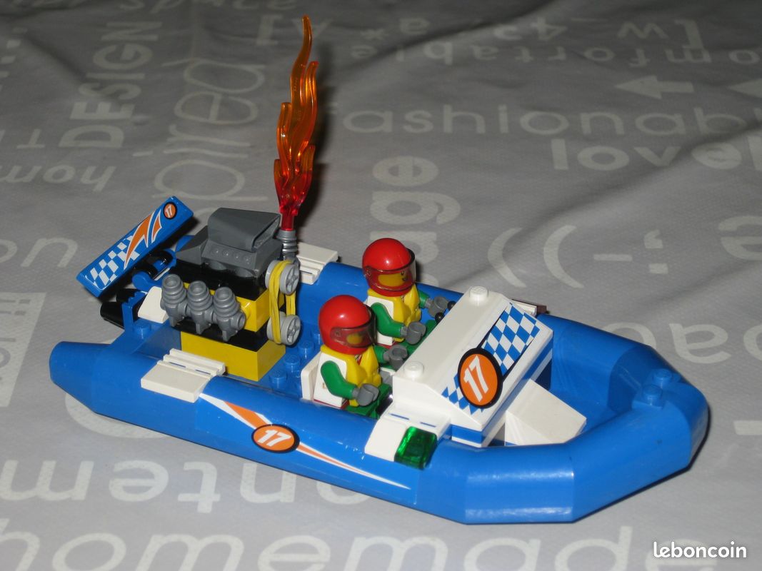 Lego city ref 60005 le bateau de course bub60 (image 1)