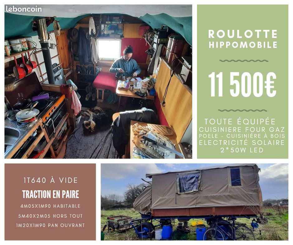 Roulotte hippomobile (image 1)